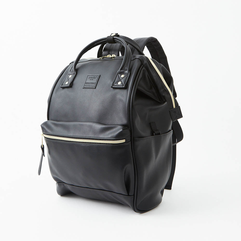 Retro Rucksack M Schwarz 3771