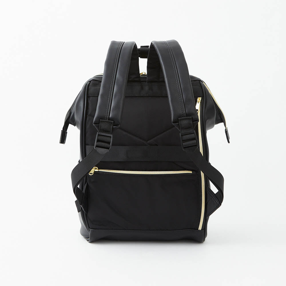 Retro Rucksack M Schwarz 3771