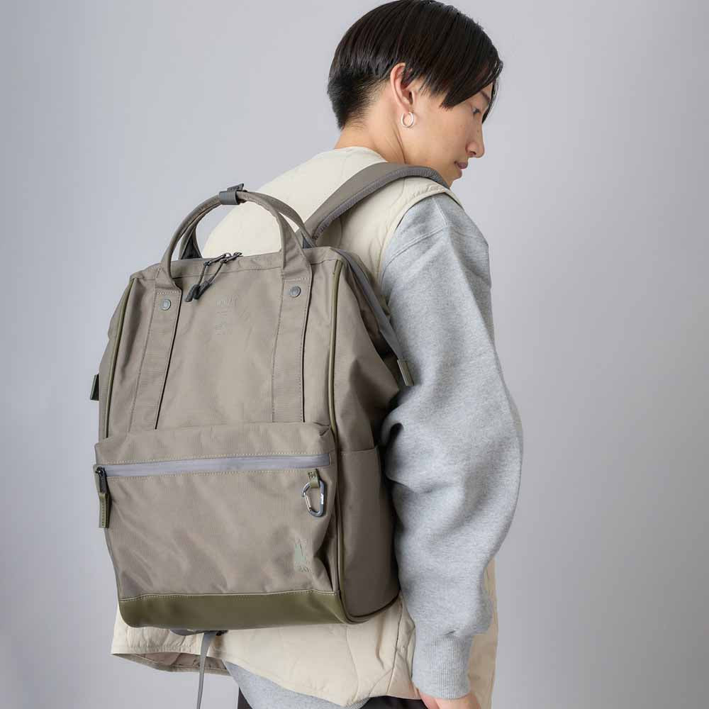 Kuchigane Backpack (R) Expand-3 Olive Green 4585