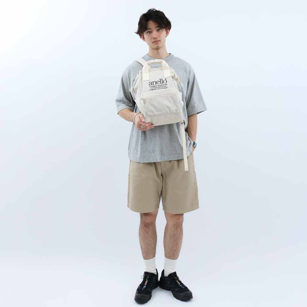 Kuchigane Backpack (S) Beverly White 4673