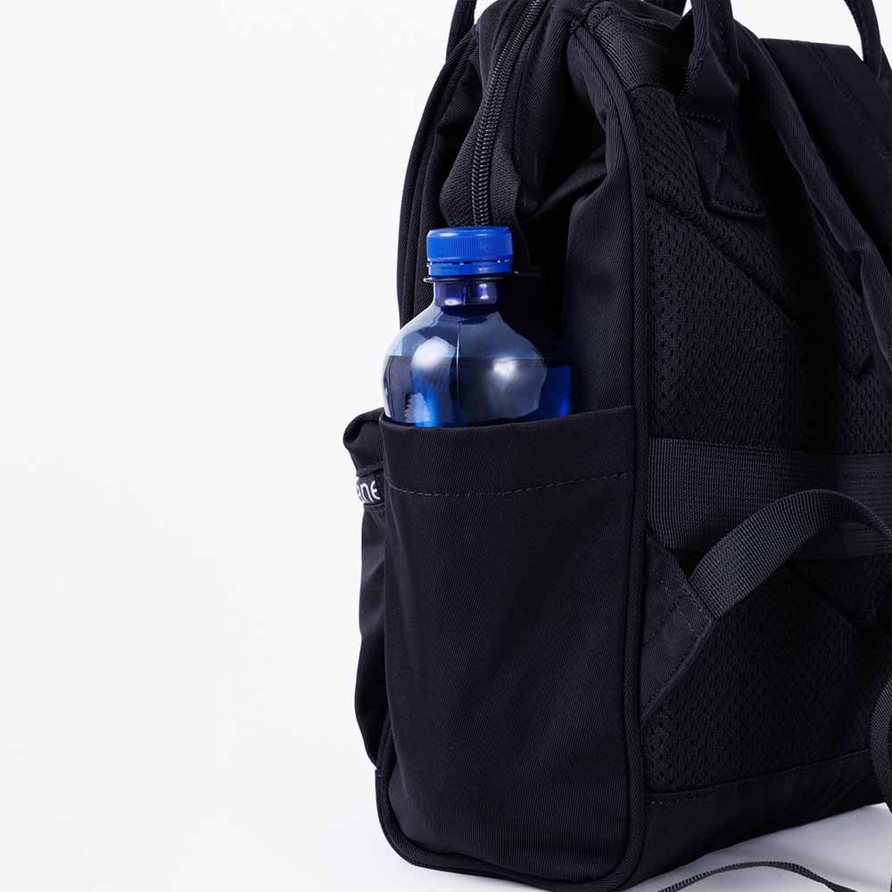 Kuchigane Backpack Zip (S) Black 1226