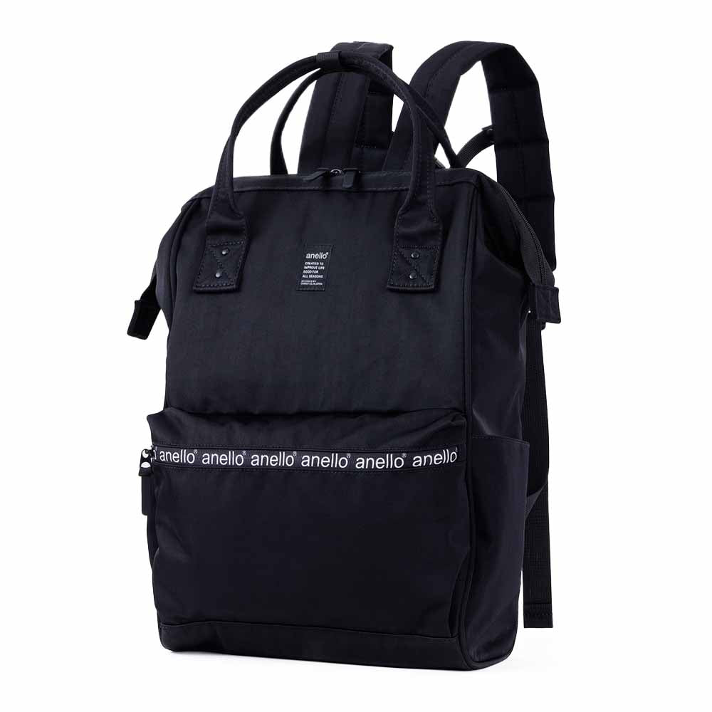 Kuchigane Backpack Zip (R) Black 1227