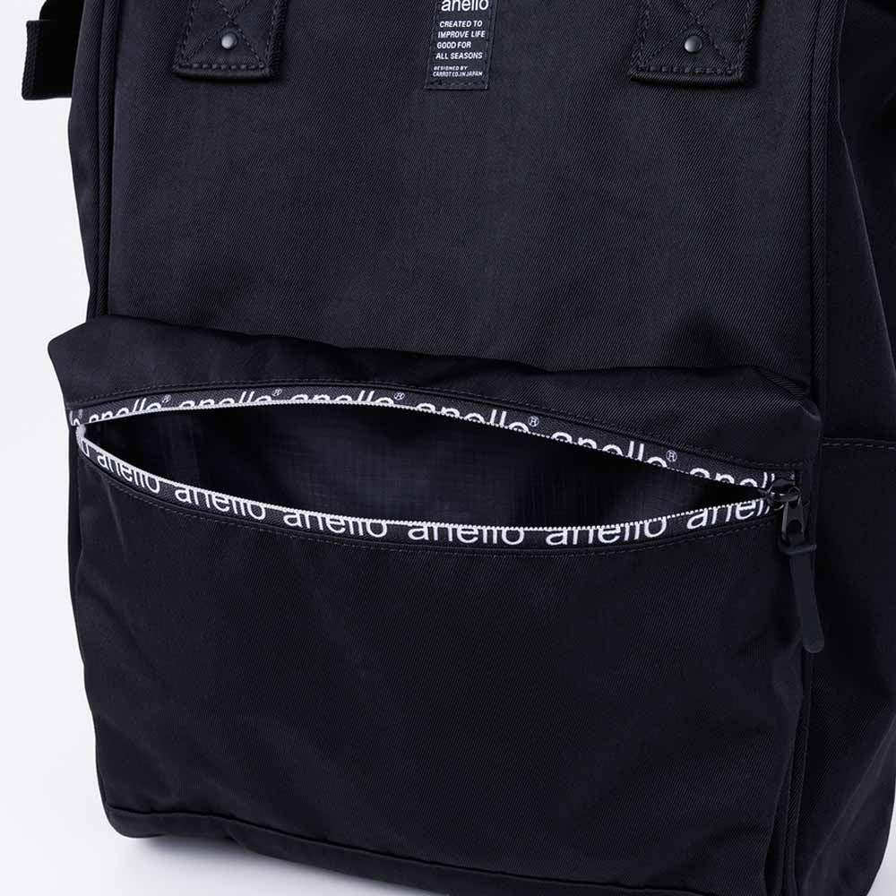 Kuchigane Backpack Zip (R) Black 1227