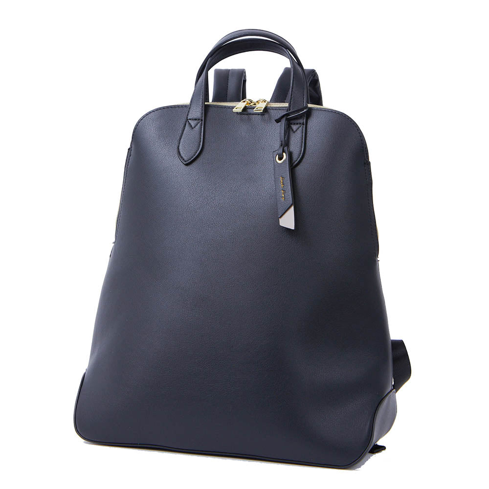 Anello leather backpack black deals