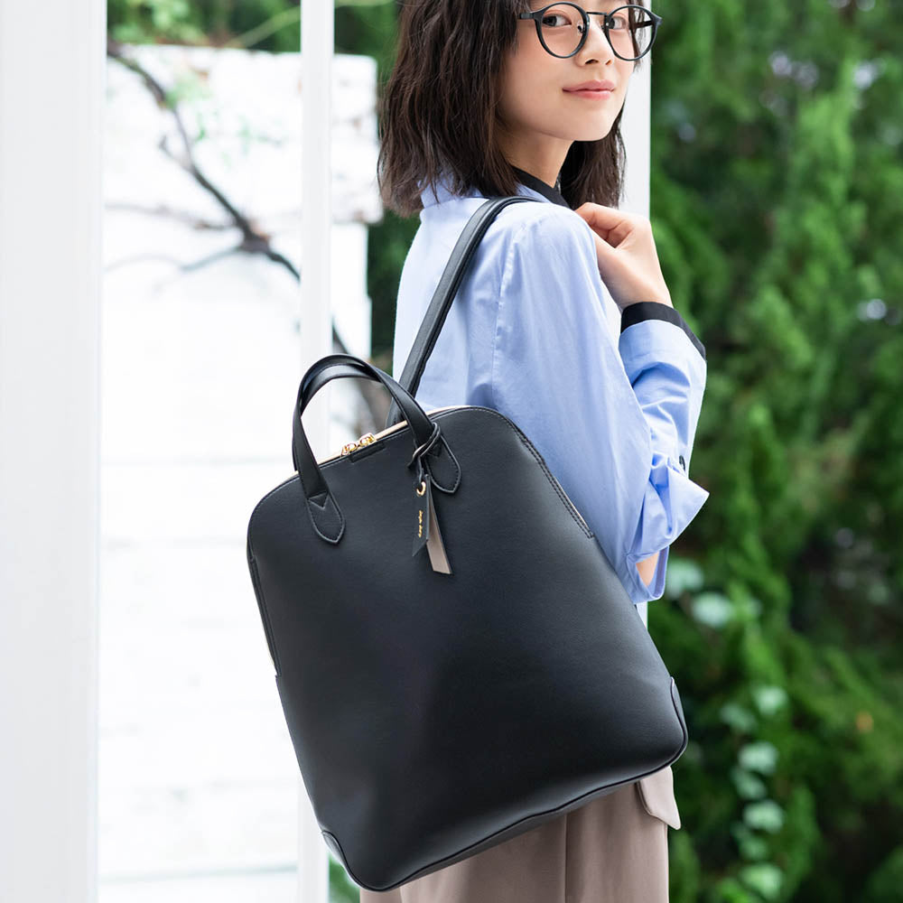 Lineare Soft Rucksack Schwarz 3066