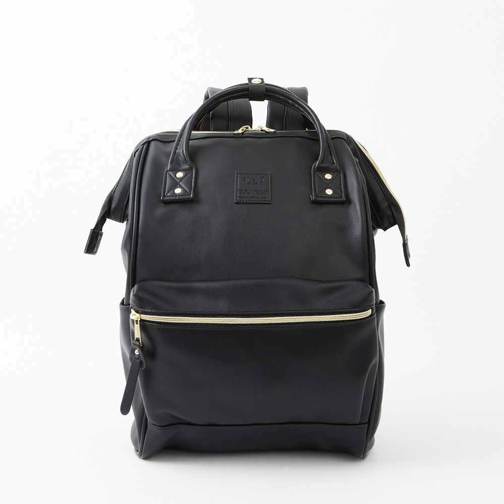 Retro Rucksack M Schwarz 3771