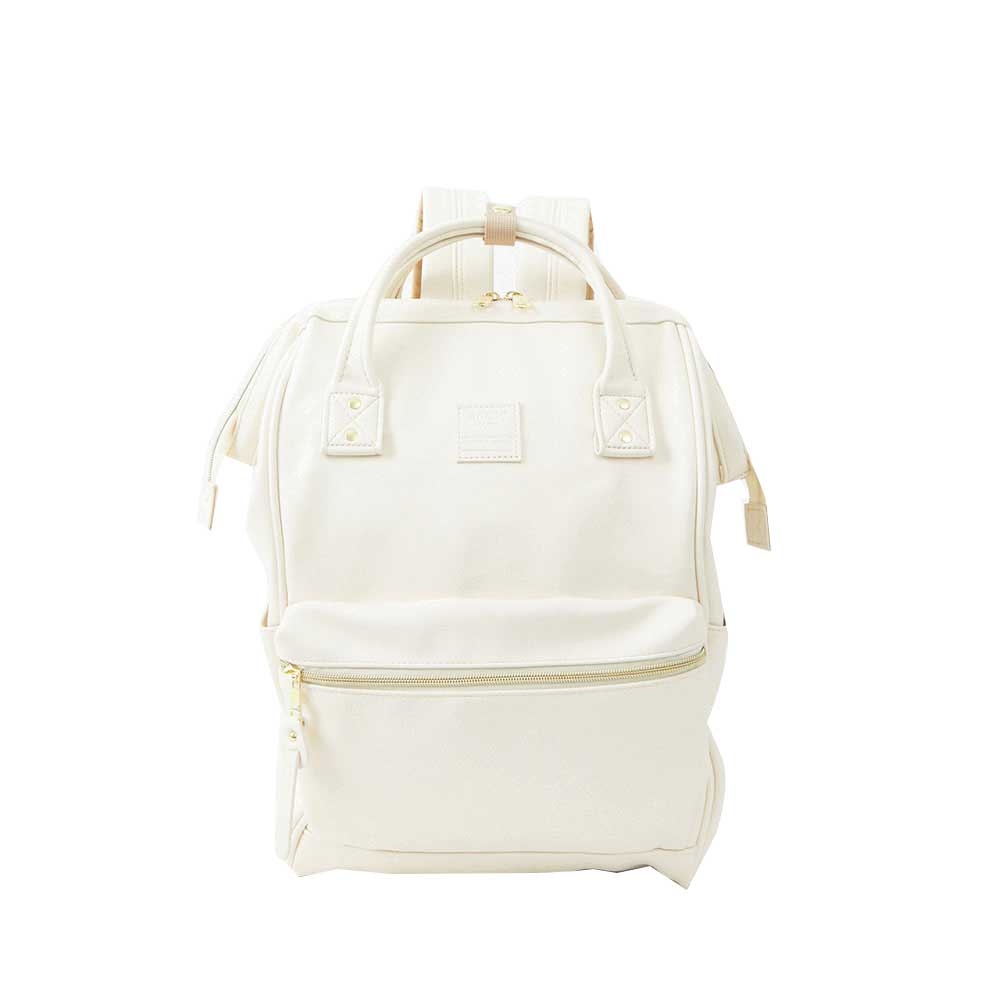 anello leather backpack medium size Retro Backpack M Ivory 3771 – anello®