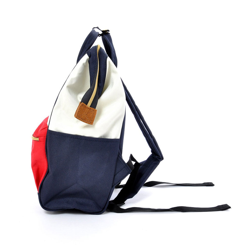 Cross Bottle Backpack S Bl-Red-Wh 0197