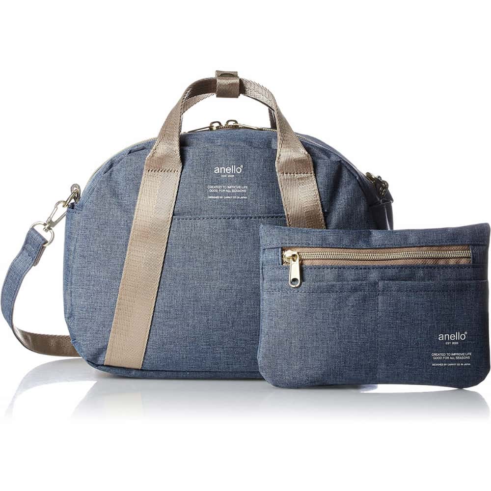 Chubby Boston Shoulder Bag Blue 1835