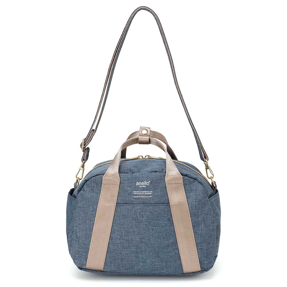 Chubby Boston Shoulder Bag Blue 1835