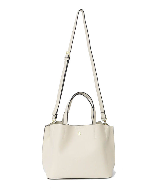 Light Weight 2Way Tote Light Ivory 0002