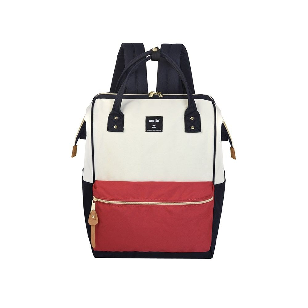 Cross Bottle  Backpack L Bl-Red-Wh 2521