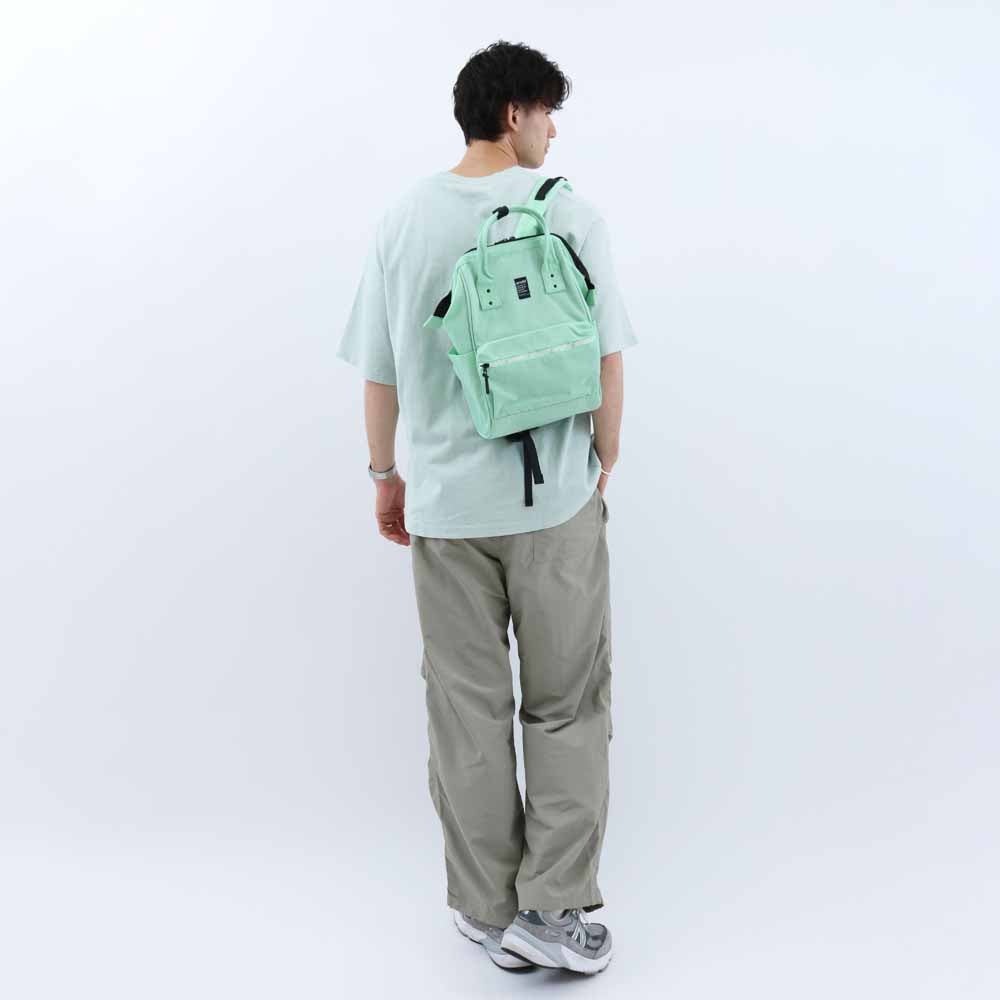 Kuchigane Backpack Zip S Mint Green 1226