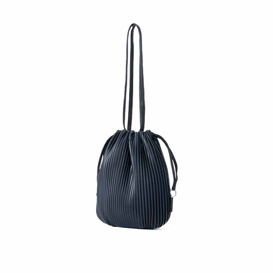 Tote Pleats Black 0202