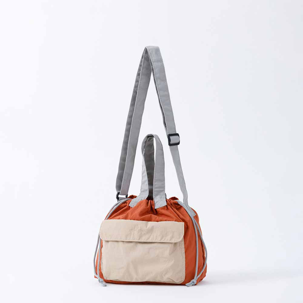 2Way Shoulder Bag Yokubari Orange 0101