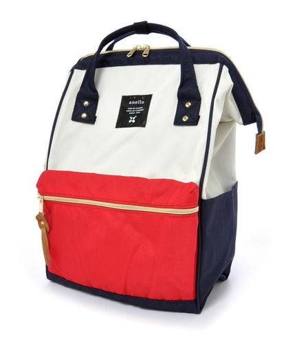 Cross Bottle  Backpack R Bl-Red-Wh 0193