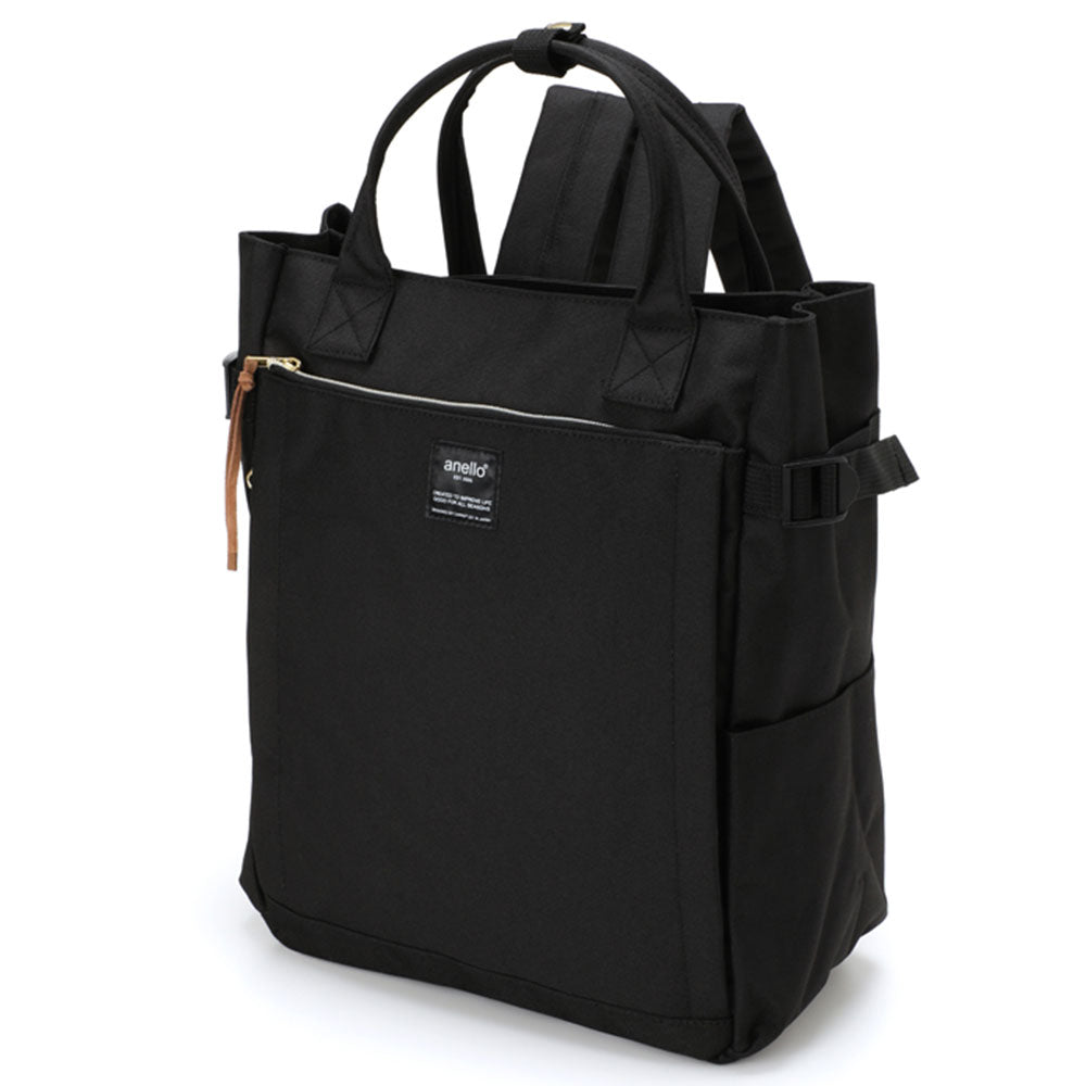 2Way Tote Rucksack Schwarz 1225 anello